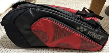 YONEX 테니스/배드민턴/라켓 백 블랙/레드 수납 수 6개