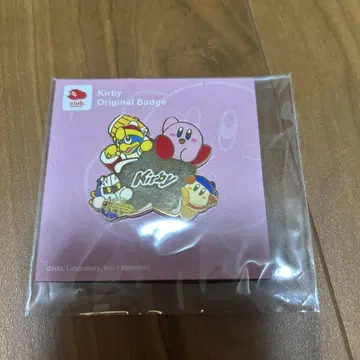 클럽 닌텐도 커비 핀 배지