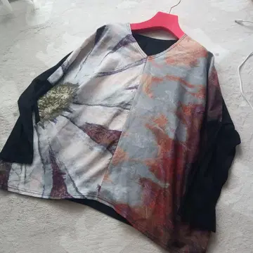 antiqua patterntorso 긴팔 돌먼