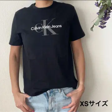 캘빈클라인 블랙 티셔츠 XS 사이즈