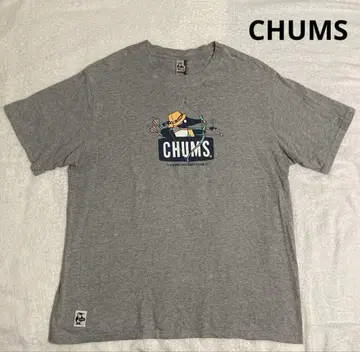 CHUMS 참스 오버 사이즈 좋은 디자인 티셔츠 반팔 남성용 2XL