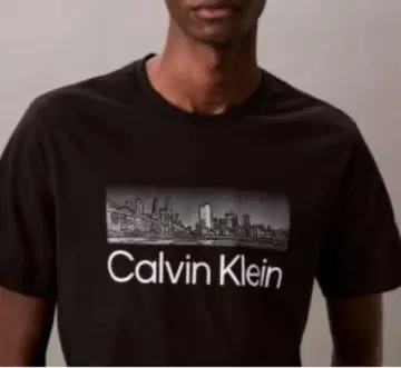 새상품 CALVIN KLEIN 캘빈 클라인 남성용 로고 티셔츠