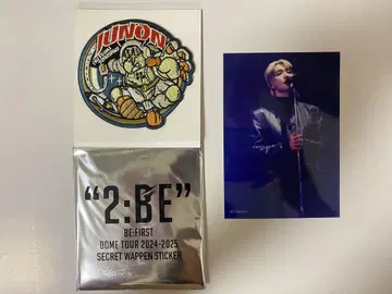 BE:FIRST 주논 와펜 브로마이드 세트