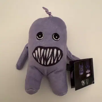 후와티 파랑 귀신 봉제 인형 마스코트