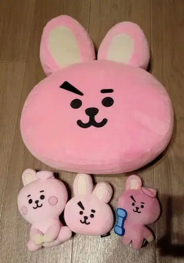 쿠키 봉제 인형 키링 세트