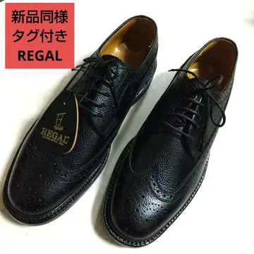 새상품급 택 포함 REGAL 리걸 윙 칩 가죽 25cm