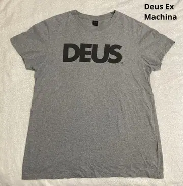 DEUS 데우스 엑스 마키나 빅 로고 티셔츠 반팔 남성용 XL