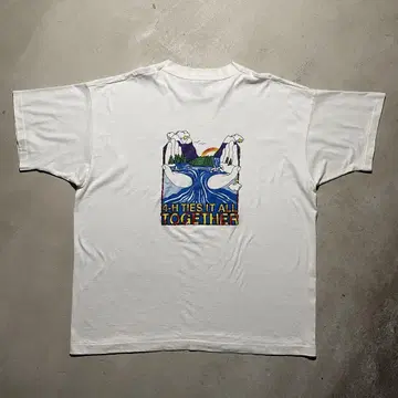 90s 티셔츠 4-H TIES IT ALL TOGETHER 빈티지