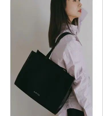 nwith. 토트백 블랙