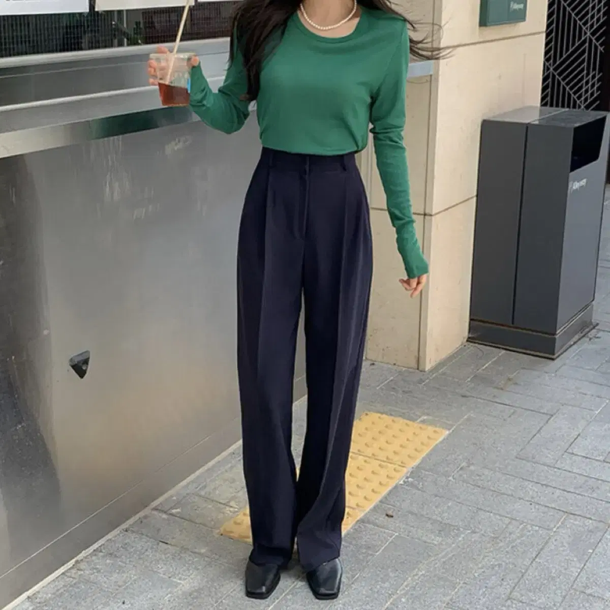 Navy Slacks