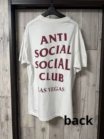 ANTI SOCIAL SOCIAL CLUB 티셔츠 L 사이즈 화이트