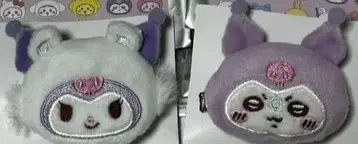 치이카와 산리오 시크릿 헤어 클립 모몽가 쿠로미