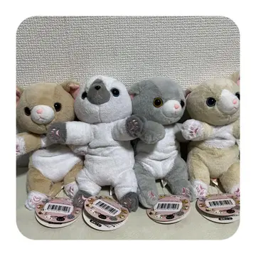 냥냥파크 고양이 봉제 인형 4마리