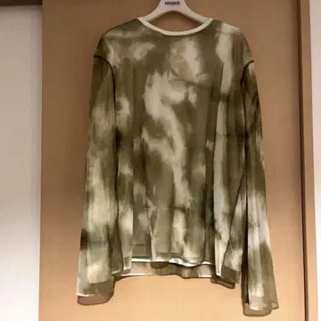 PERVERZE 타이다이 리버서블 롱 티셔츠