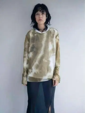 PERVERZE 타이다이 리버서블 롱 티셔츠