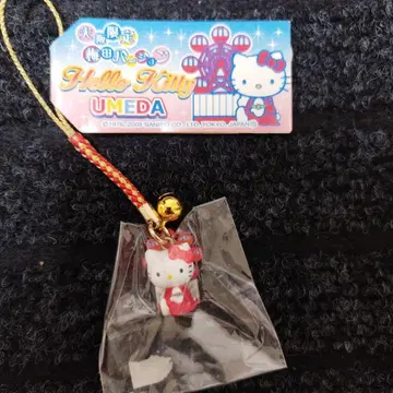 오사카 한정 헬로키티 UMEDA 한정 스트랩