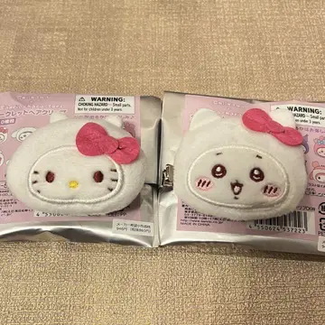 치이카와 산리오 시크릿 헤어 클립 2개 세트