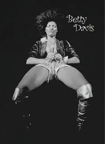베티 데이비스 Betty Davis 티셔츠 펑크 디바 R&B