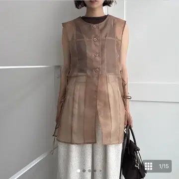 오간자 튜닉 길레/모카