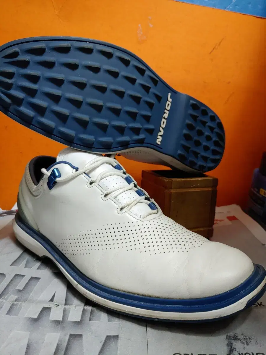 Nike Jordan ADG4 Spikeless Golf Shoes (US10 Marked, Recommended Size 275 for 280)