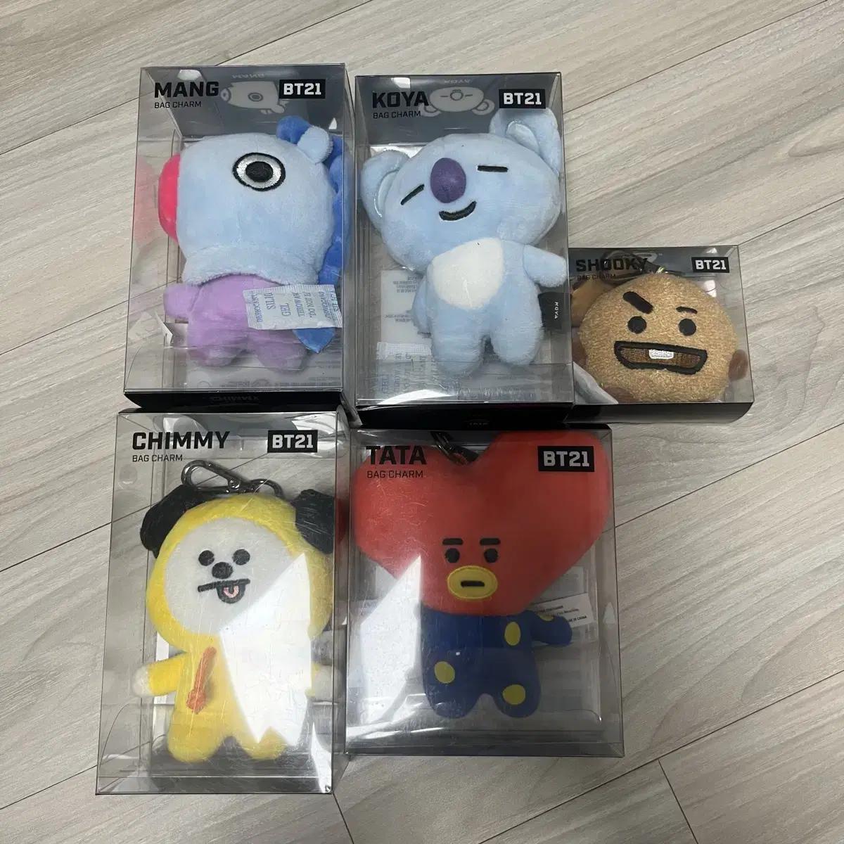 BT21 방탄소년단 캐릭터 인형
