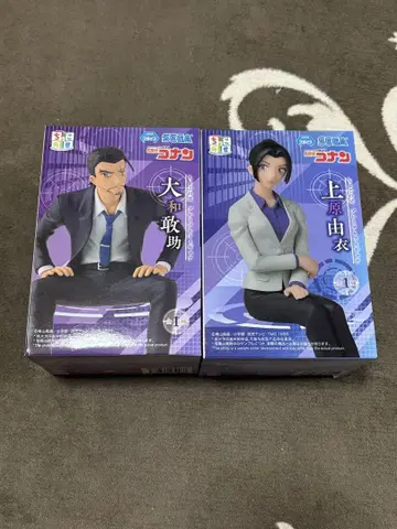 명탐정 코난 초코노세 프리미엄 피규어 야마토 간스케 우에하라 유이 피규어
