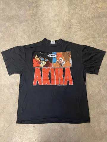 AKIRA 티셔츠 X-Large 블랙 TULTEK 아키라