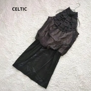 CELTIC 셀틱 슬리브리스 원피스 드레스 M 사이즈 플레어