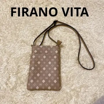 FIRANO VITA 모노그램 숄더 베이지 필라노 비타