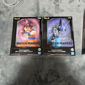 드래곤볼 MATCH MAKERS 손오공 비루스 2개 세트