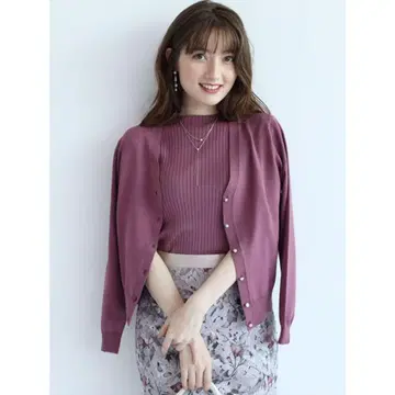 아푸와이저 리셰 V넥 가디건 2색 세트