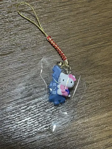 지역 키티 가나가와 한정판 아시노코 호수 네츠케 스트랩