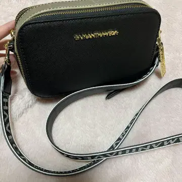 SAMANTHAVEGA 숄더백 블랙