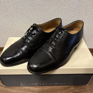 BALLY 블랙 드레스 신발 블랙 레이스업 가죽 가죽 신발 발리