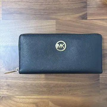 MICHAELKORS 마이클코어스 장지갑 라운드 지퍼 블랙 MK