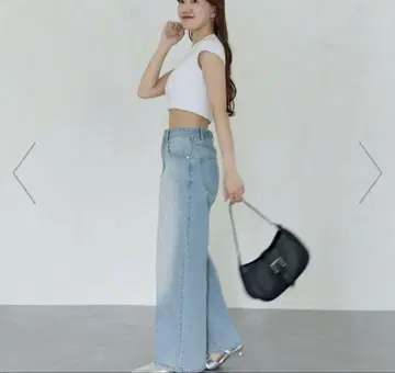 완판 thevon 'yuna 기획' 데님 팬츠