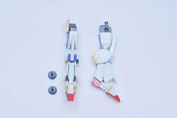 HGUC ZZ 건담 양쪽 다리