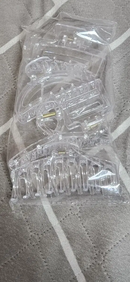 New Transparent Claw Clip Set