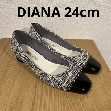 다이애나 펌프스 트위드 24cm