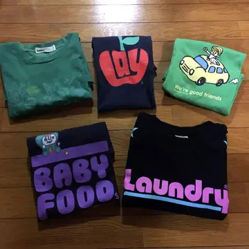 Laundry 랜드리 티셔츠 5장 세트 M 사이즈 애플 LFBC