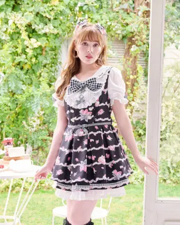 LIZLISA Creamy Berry 패턴 셋업