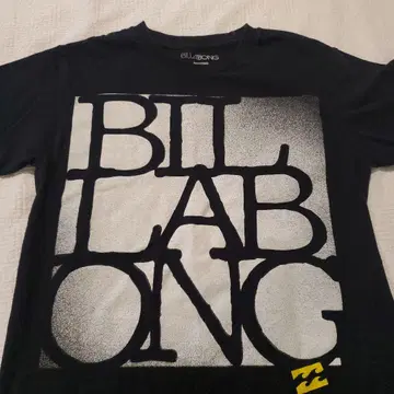 BILLABONG 그래픽 티셔츠 S 사이즈 블랙