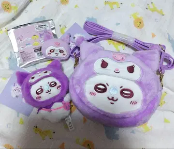 치이카와 (먼작귀) 산리오 미니백 마스코트 홀더 헤어 클립 모몽가