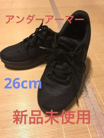 미사용 새상품 언더아머 스니커즈 26
