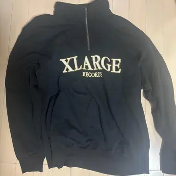 XLARGE RECORDS 후드티 블랙