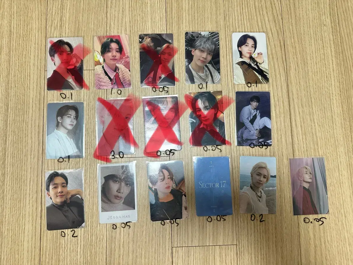 Seventeen Jeonghan poca wts