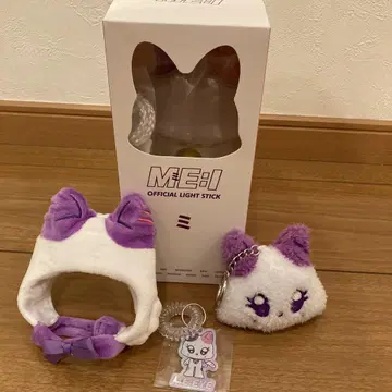 미아이 LIGHT STICK 사사키 코코나 키링 응원봉 커버 포함