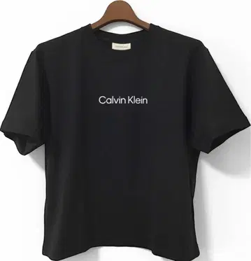 새상품 CALVIN KLEIN 로고 여성용 티셔츠(박스 핏)