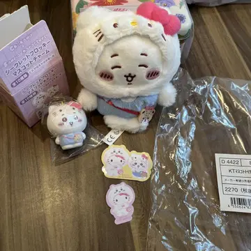 치이카와 (먼작귀) 산리오 마스코트 홀더 키링 씰