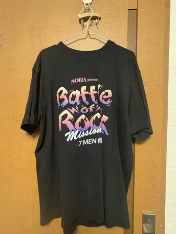 7MEN 사무라이 소다 presents Battle of Rock 티셔츠